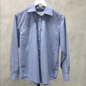 Bill Blass Classic Blue Button-Down Shirt